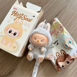Pop Mart Labubu Bag Charm/Keychain - “HeHe”